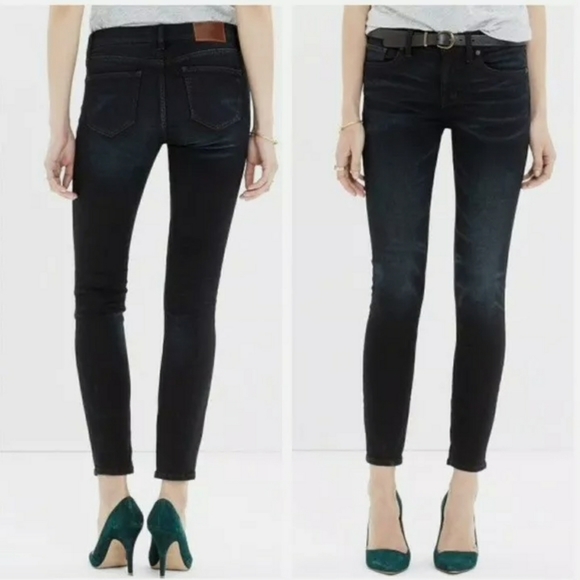 madewell skinny skinny crop size 26